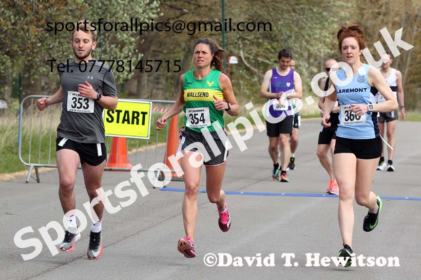 Graded 10k, 2021 Middlesbrough Endeavour Graded 10k, Middlesbrough, Sunday, April 25th. Photo: David T. Hewitson/Sports for All Pics